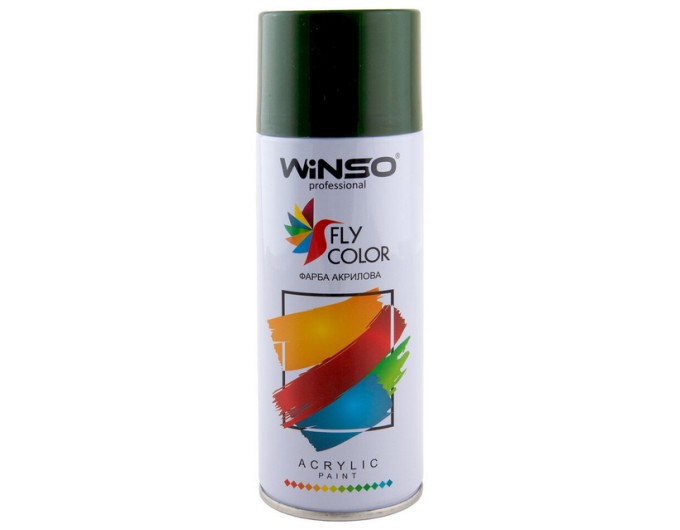 Краска акриловая Winso Spray Темно-зеленый 450мл, цена: 103 грн.