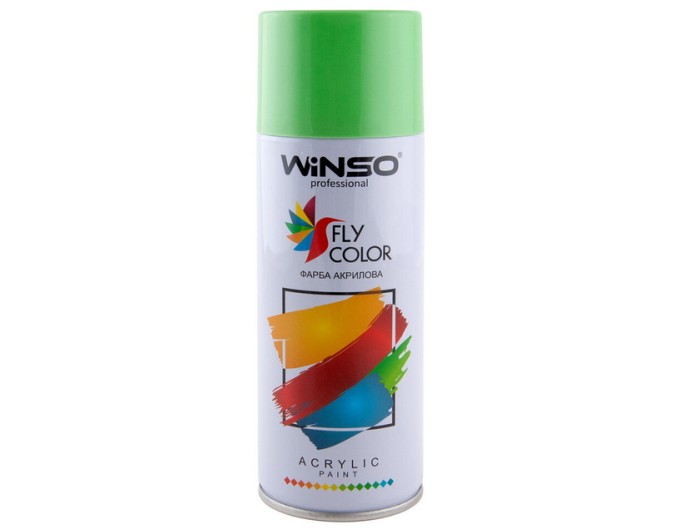 Фарба акрилова Winso Spray Салатово-зелений 450мл, ціна: 103 грн.