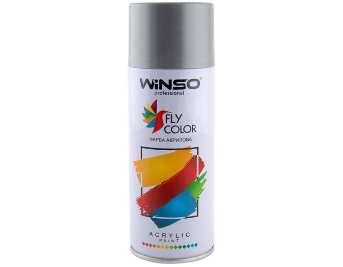 Краска акриловая Winso Spray Серебряно-серый 450мл, цена: 103 грн.