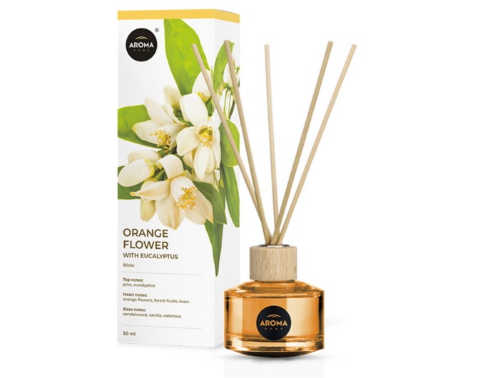 Аромадифузор с палочками Aroma Home Sticks Orange blossom with eucalyptus, цена: 234 грн.