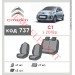 Чохли на сидіння Citroen C 1 з 2018 р. з автотканини Classic 2020 EMC-Elegant, ціна: 5 267 грн.