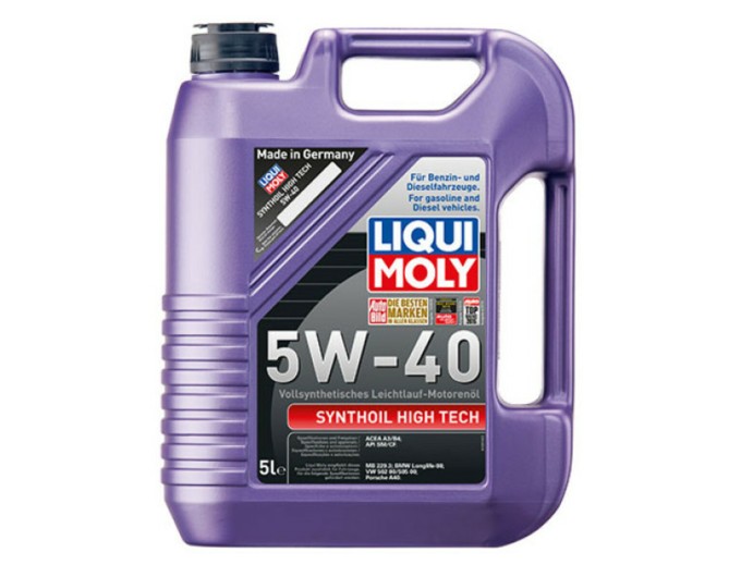 Моторное масло Liqui Moly Synthoil High Tech 5W-40 5л, цена: 3 748 грн.