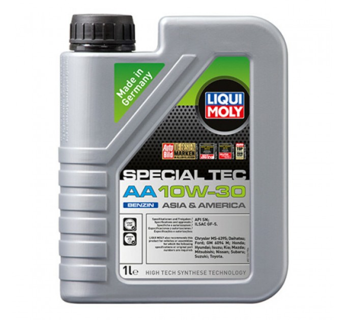 Моторное масло Liqui Moly Special Tec AA Benzin 10W-30 1л, цена: 705 грн.