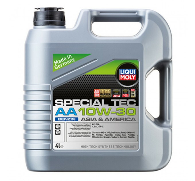 Моторное масло Liqui Moly Special Tec AA Benzin 10W-30 4л, цена: 2 637 грн.