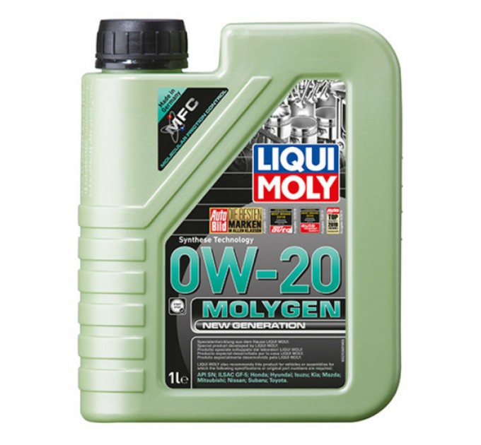 Моторное масло Liqui Moly Molygen New Generation 0W-20 1л, цена: 705 грн.