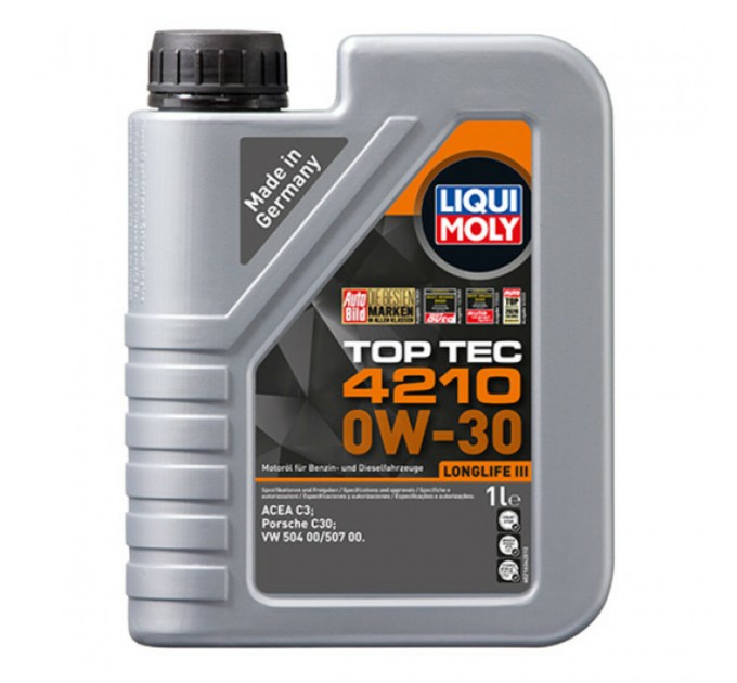 Моторне масло Liqui Moly Top Tec 4210 0W-30 1л, ціна: 978 грн.