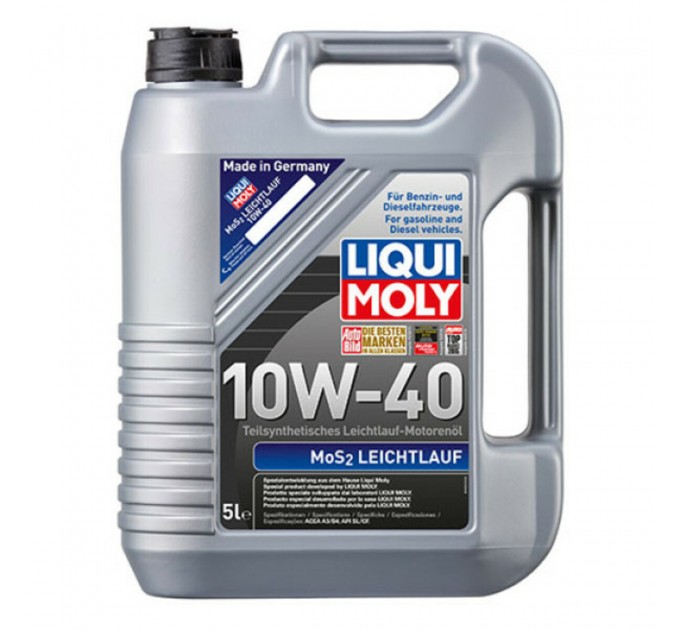 Моторное масло Liqui Moly MoS2 Leichtlauf 10W-40 5л, цена: 2 412 грн.