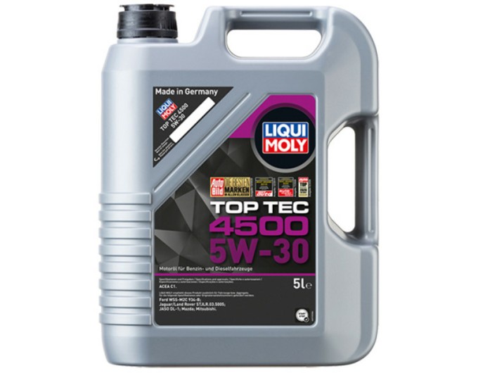 Моторное масло Liqui Moly Top Tec 4500 5W-30 5л, цена: 3 441 грн.
