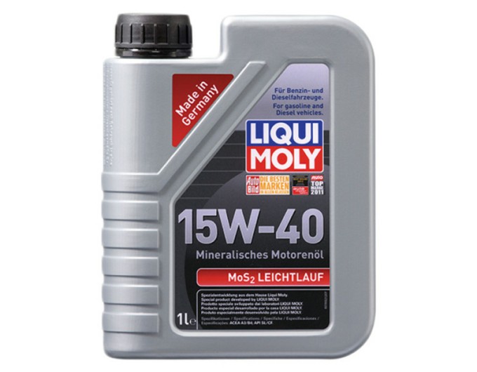 Моторное масло Liqui Moly MoS2 Leichtlauf 15W-40 1л, цена: 586 грн.