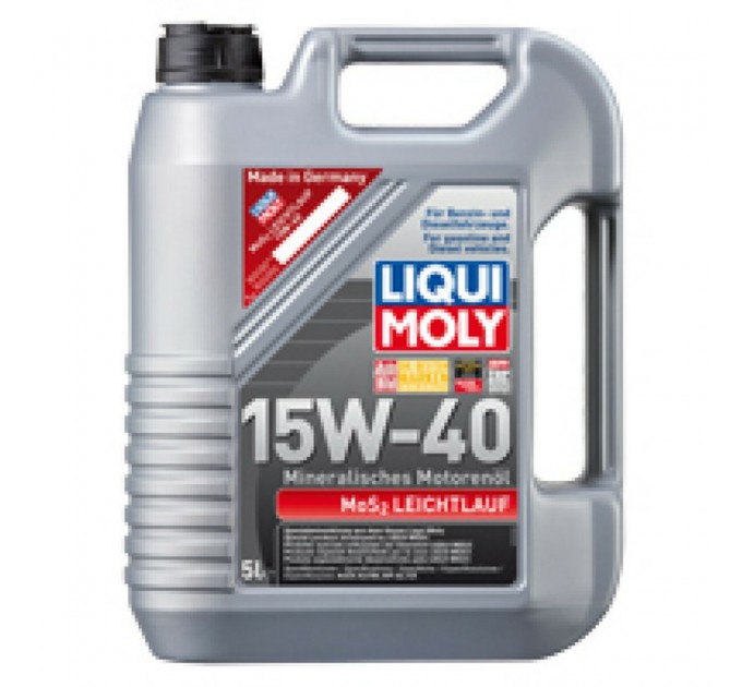 Моторное масло Liqui Moly MoS2 Leichtlauf 15W-40 5л, цена: 2 466 грн.