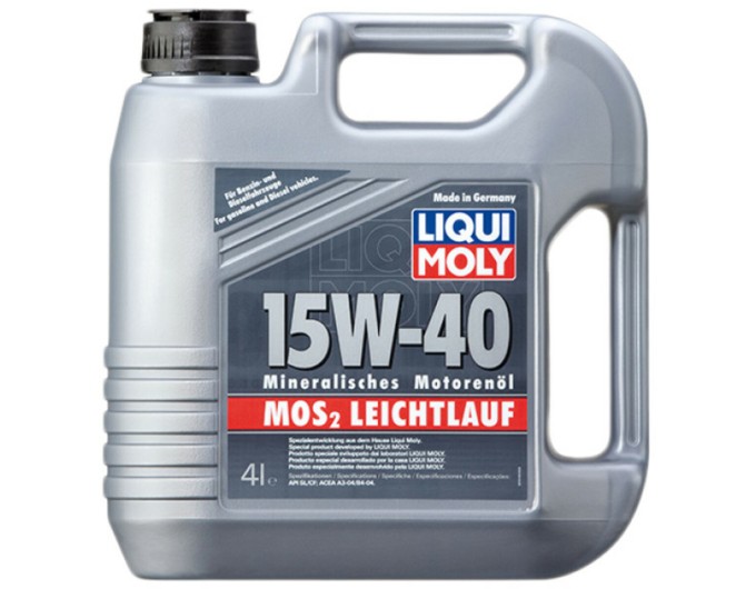 Моторное масло Liqui Moly MoS2 Leichtlauf 15W-40 4л, цена: 1 994 грн.