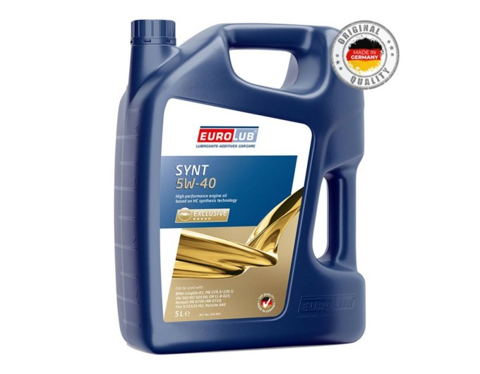 Моторное масло EuroLub Synt 5W-40 5л, цена: 1 475 грн.