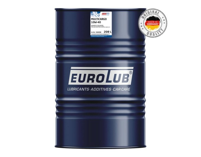 Моторне масло EuroLub Multicargo 10W-40 208л, ціна: 52 747 грн.