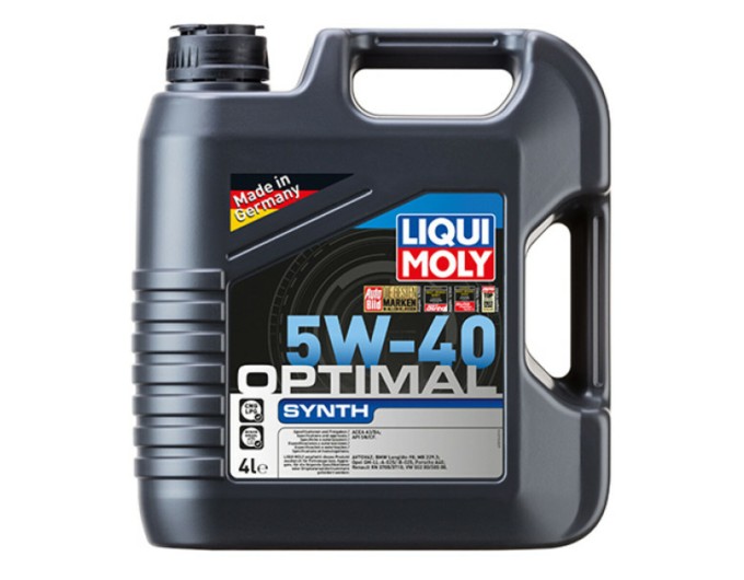 Моторное масло Liqui Moly Optimal Synth 5W-40 4л, цена: 1 939 грн.