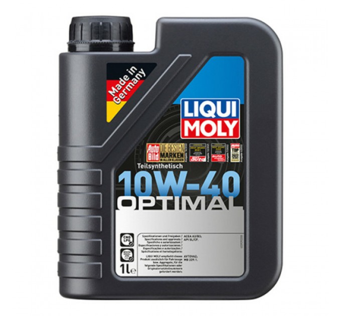 Моторне масло Liqui Moly Optimal 10W-40 1л, ціна: 474 грн.