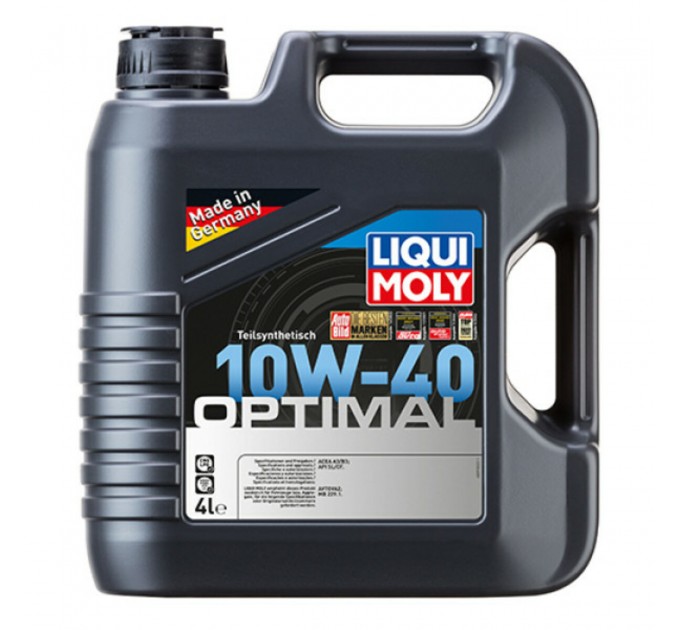 Моторне масло Liqui Moly Optimal 10W-40 4л, ціна: 1 641 грн.