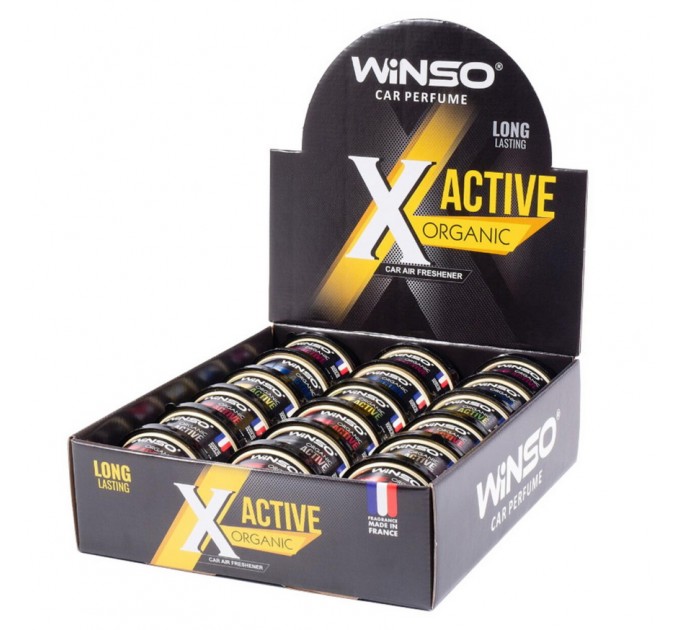 Ароматизатор Winso X Active Organic MIX №1 набір, ціна: 2 812 грн.