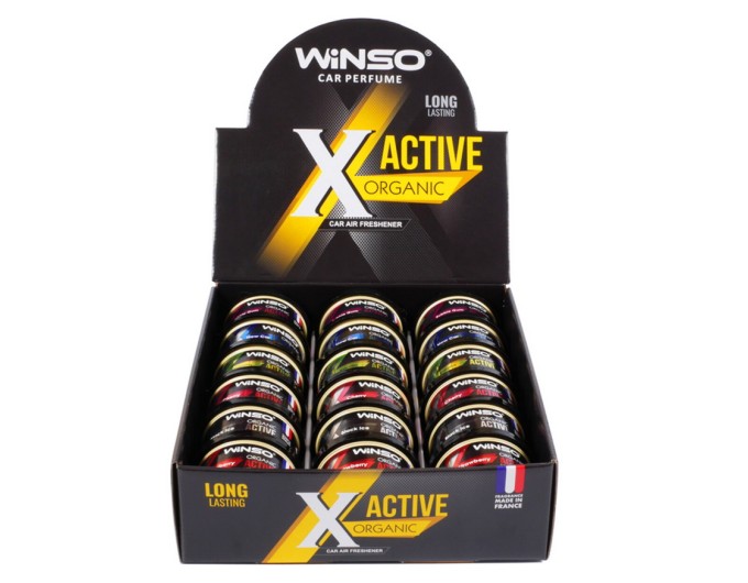 Ароматизатор Winso X Active Organic MIX №1 набор, цена: 2 812 грн.