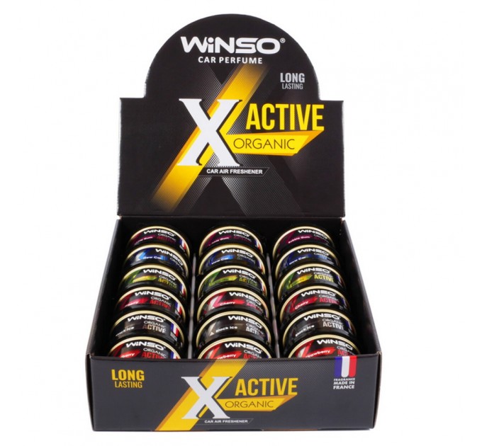 Ароматизатор Winso X Active Organic MIX №1 набір, ціна: 2 812 грн.