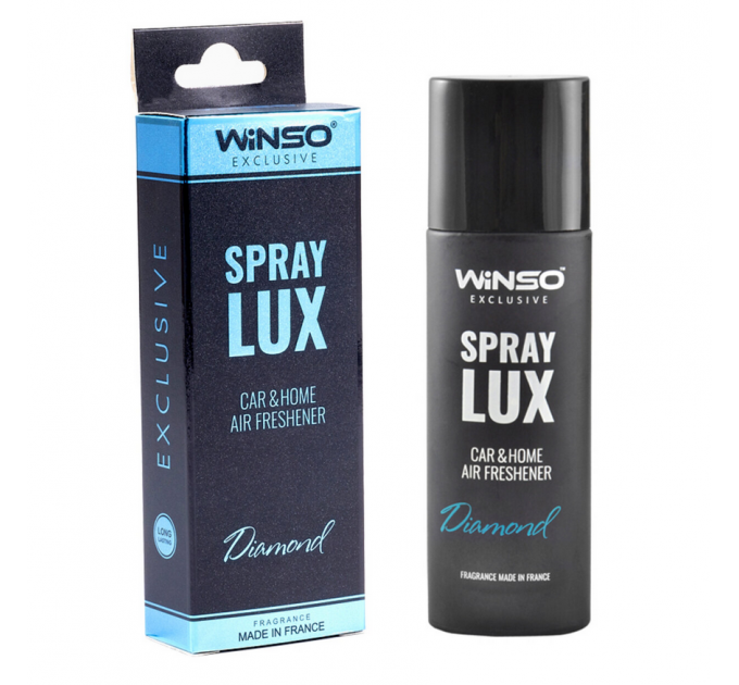 Ароматизатор Winso Spray Lux Exclusive Diamond, 55мл 533761 у вигляді спрею, ціна: 246 грн.