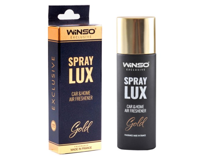 Ароматизатор Winso Spray Lux Exclusive Gold, 55мл 533771 в виде спрея, цена: 246 грн.