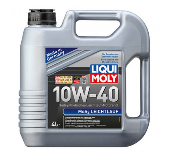 Моторное масло Liqui Moly MoS2 Leichtlauf 10W-40 4л, цена: 1 980 грн.