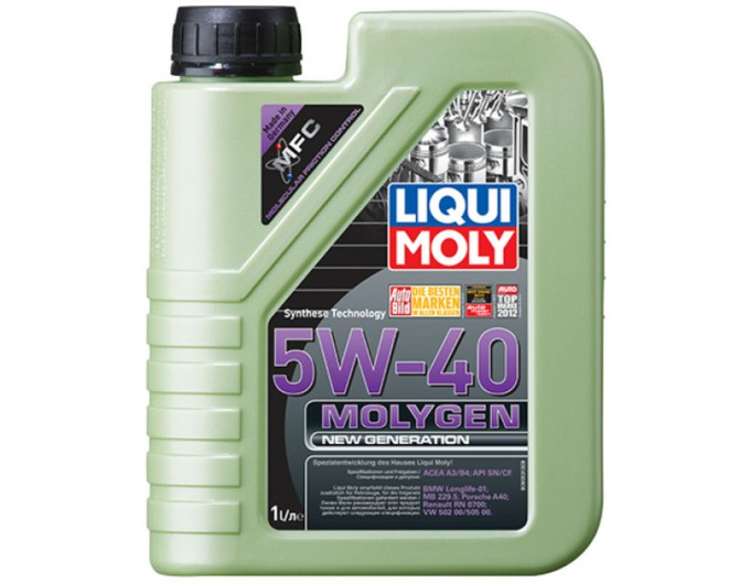 Моторне масло Liqui Moly Molygen New Generation 5W-40 1л, ціна: 755 грн.