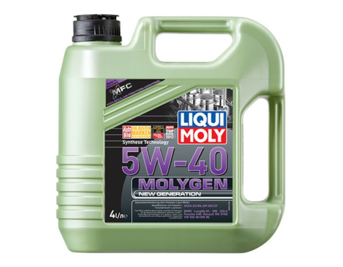 Моторное масло Liqui Moly Molygen New Generation 5W-40 4л, цена: 2 806 грн.