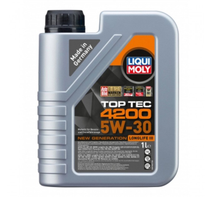 Моторное масло Liqui Moly Top Tec 4200 5W-30 1л, цена: 927 грн.