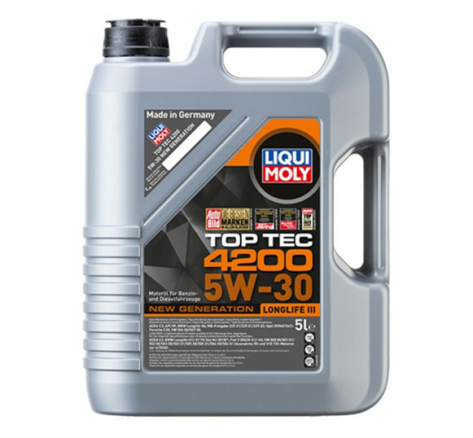 Моторное масло Liqui Moly Top Tec 4200 5W-30 5л, цена: 4 335 грн.