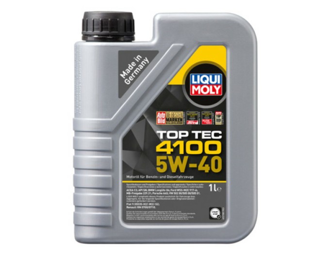 Моторне масло Liqui Moly Top Tec 4100 5W-40 1л, ціна: 622 грн.