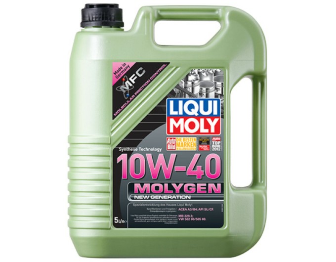 Моторное масло Liqui Moly Molygen New Generation 10W-40 5л, цена: 2 746 грн.