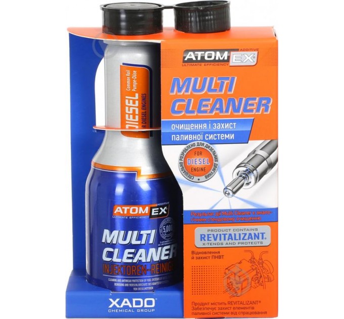 Очиститель топливной системы дизельных двигателей XADO Atomex Multi Cleaner 250 мл, цена: 434 грн.