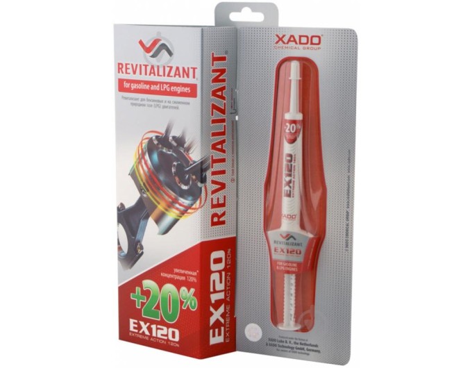 Присадка до мастила для бензинового двигуна XADO Revitalizant EX120 8 мл, ціна: 544 грн.