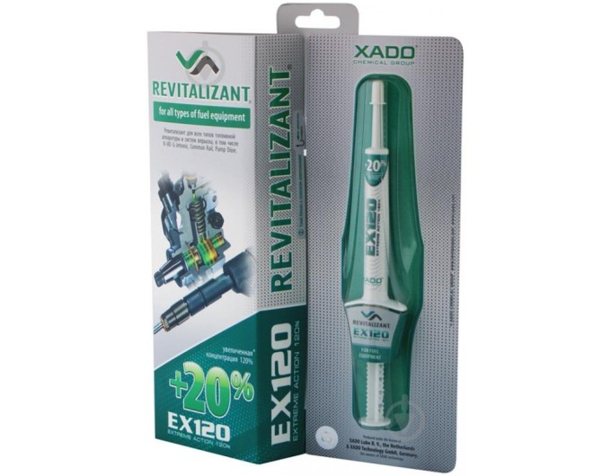 Присадка до мастила для паливної апаратури XADO Revitalizant EX120 8 мл, ціна: 544 грн.