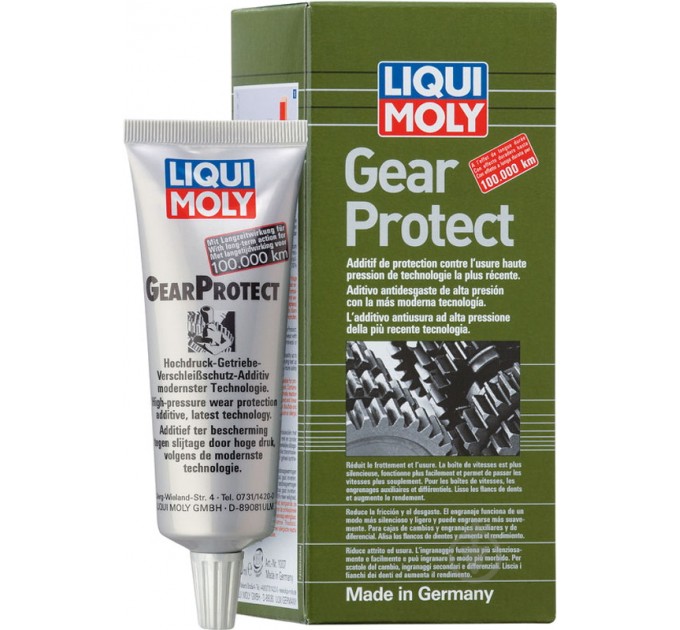 Засіб для захисту трансмісій Liqui Moly GearProtect 1007 80 мл, ціна: 1 895 грн.