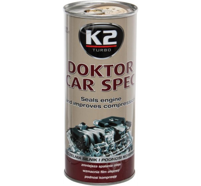 Присадка в масло K2 DOKTOR CAR SPEC T350 443 мл, цена: 200 грн.
