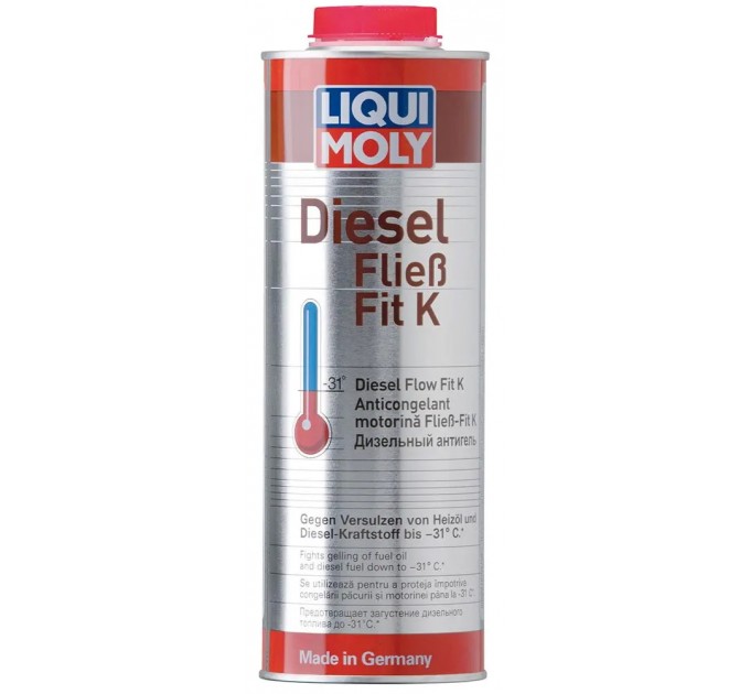 Антигель-концентрат для дизтоплива Liqui Moly Diesel fliess-fit K LIM1878 1000 мл, цена: 972 грн.