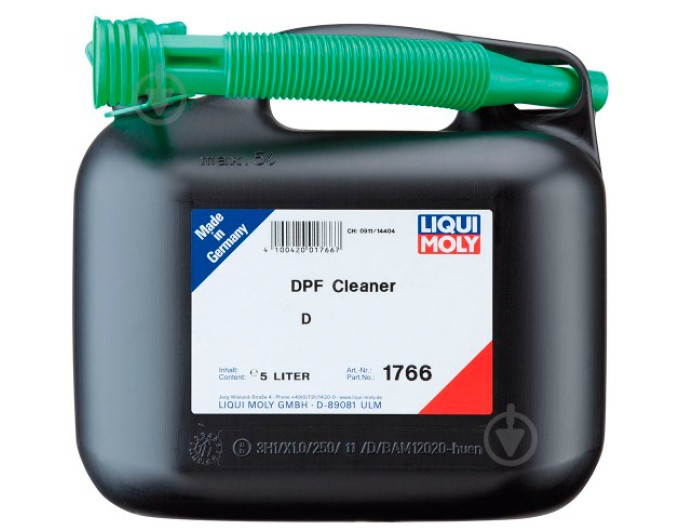 Очиститель сажевого фильтра Liqui Moly DPF Cleaner LIM1766 5000 мл, цена: 3 069 грн.