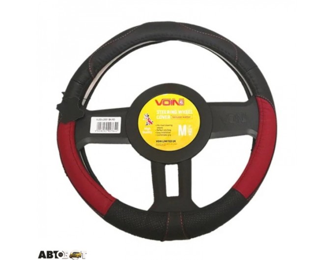 Чохол на кермо Vitol VLOD-L2031 BK/RD M, ціна: 662 грн.