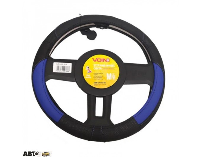 Чохол на кермо Vitol VLOD-L2031 BK/BL M, ціна: 662 грн.