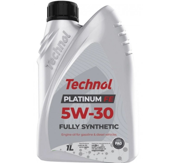 Моторное масло TECHNOL Platinum FE 5W-30 (1л), цена: 466 грн.